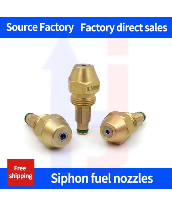 Waste Oil Burner Nozzle Oil Mist Nozzle Air Atomizing Nozzle Oil Burner Jet Siphon Full Cone Oil Nozzle Burner Oil Injector