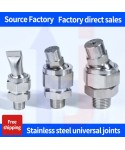 304 stainless steel universal joint 155°universal nozzle universal adjustable bal!joint nozzle angle adjustment nozzle